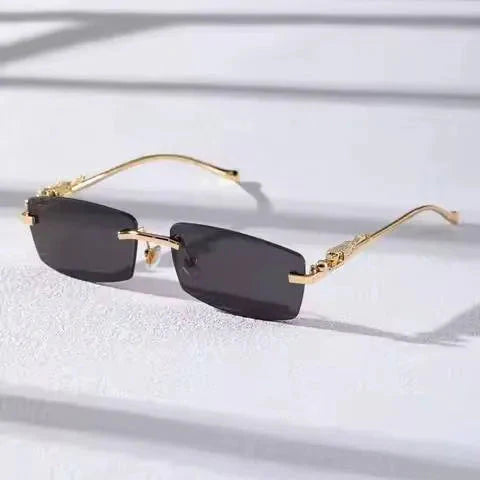 Rimless Square Glasses – Chic Lightweight Stylish Eyewear