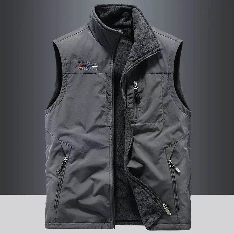 Men's Heated Vest – Casual Warm Jacket for Outdoor Use