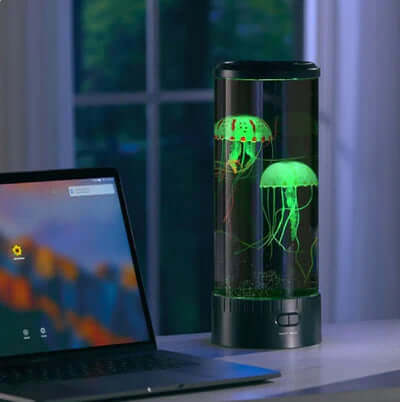 LED Lava Lamp – Jellyfish Mood Light for Relaxation