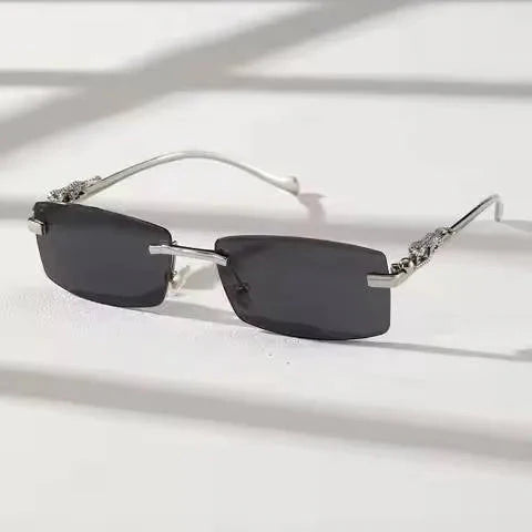 Rimless Square Glasses – Chic Lightweight Stylish Eyewear