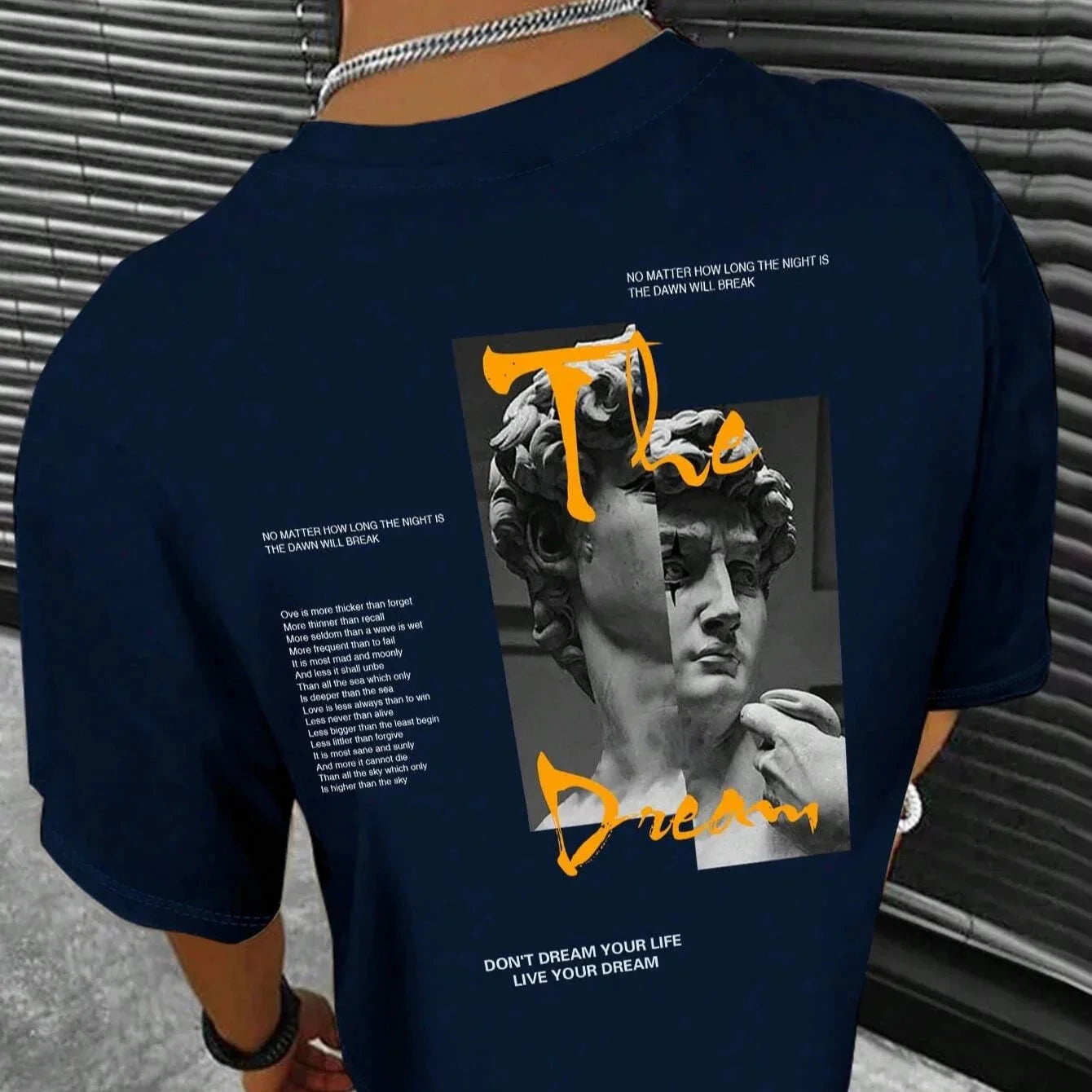 Men's Cotton Tee – Casual Streetwear Shirt