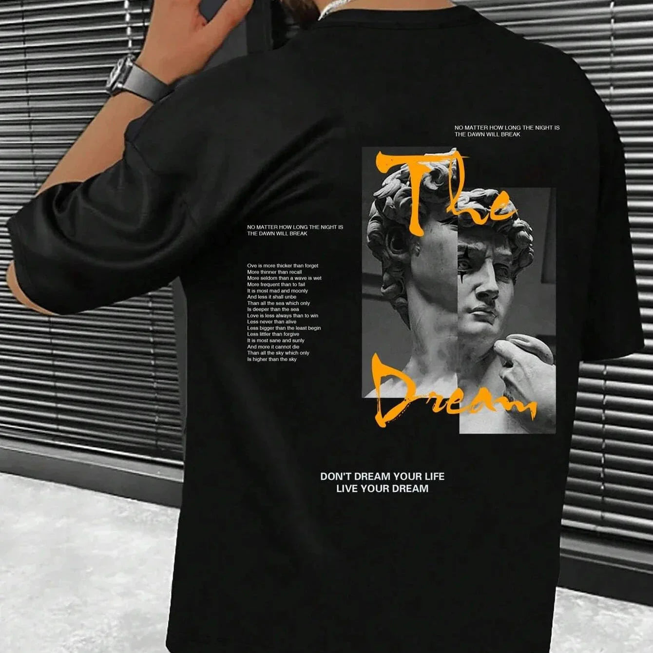 Men's Cotton Tee – Casual Streetwear Shirt