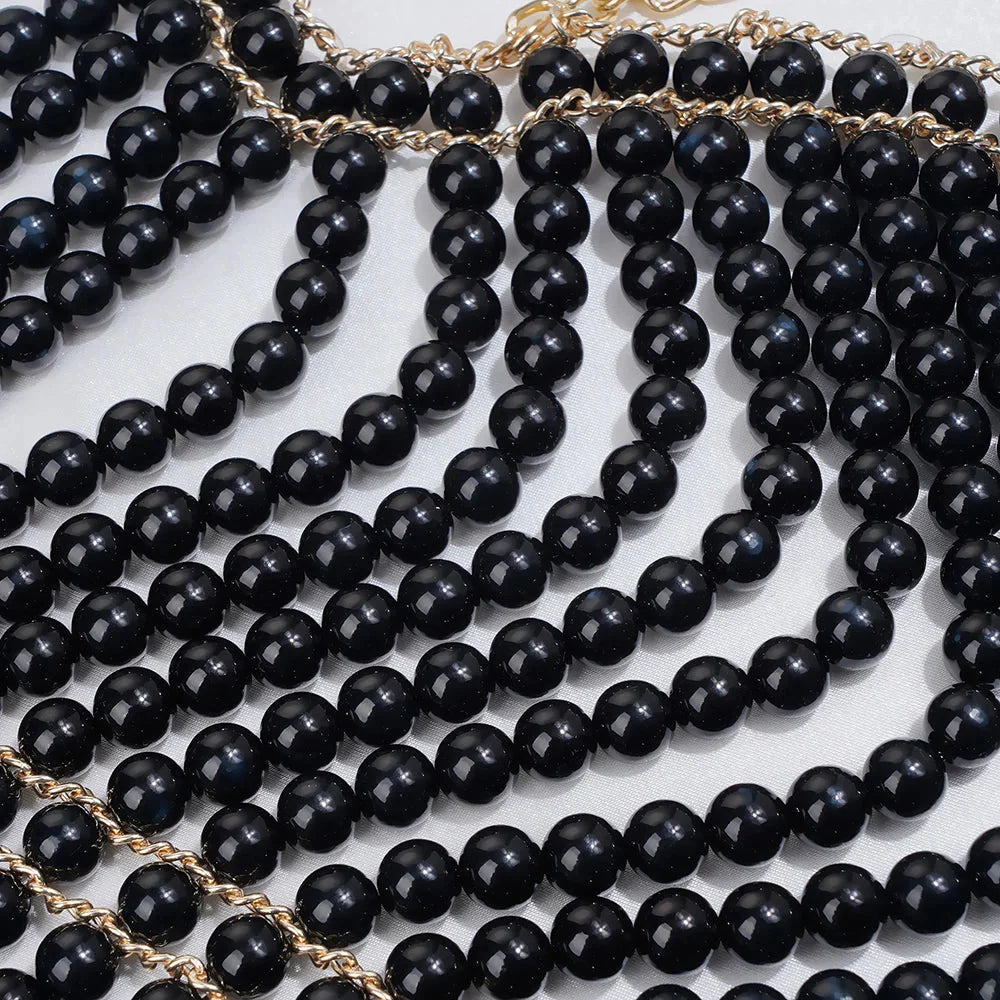 Body Chain Jewelry – Pearl Body Harness for Festivals and Parties