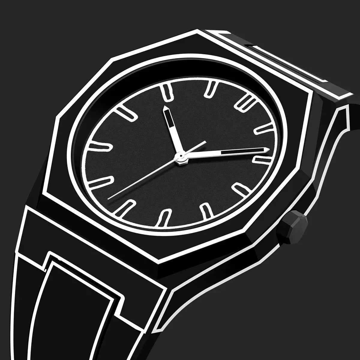 Sports Watch for Men – Sleek Design, Waterproof Fitness Tracker