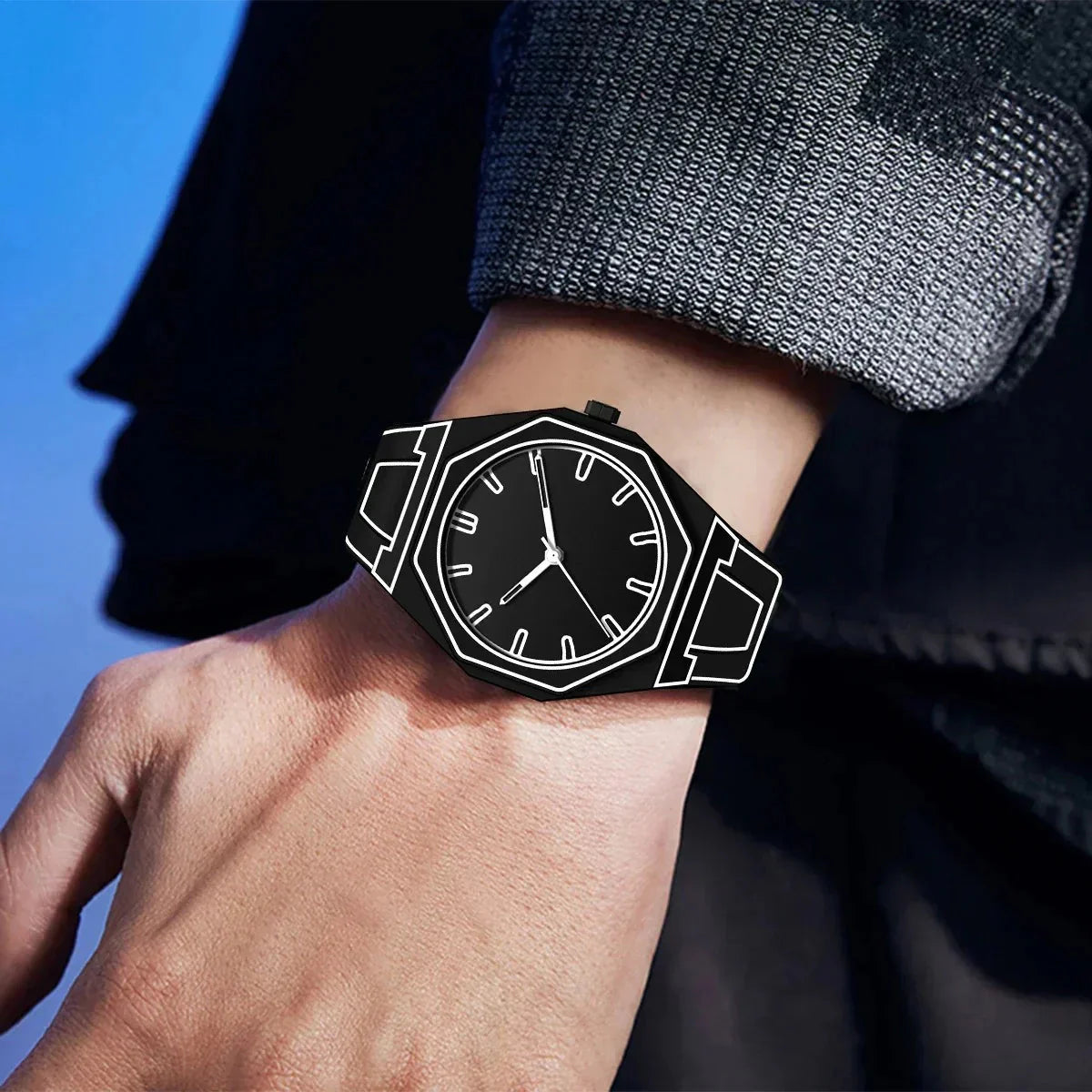 Sports Watch for Men – Sleek Design, Waterproof Fitness Tracker