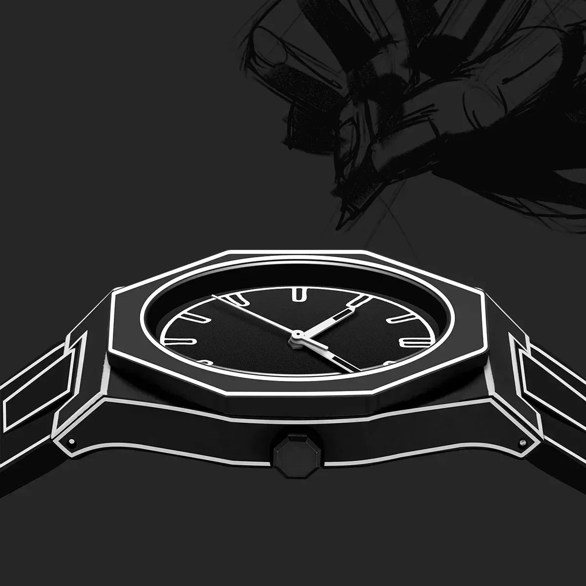 Sports Watch for Men – Sleek Design, Waterproof Fitness Tracker