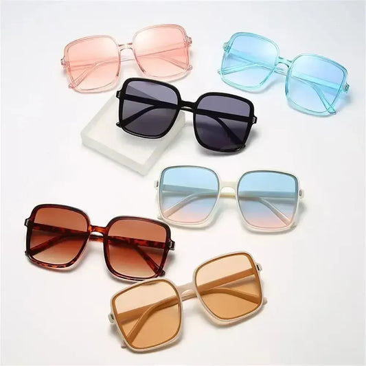 Oversized Sunglasses Retro Glam – Stylish UV Protection Fashion Eyewear