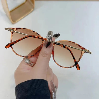 Round Sunglasses Women – Chic Retro Style UV Protection