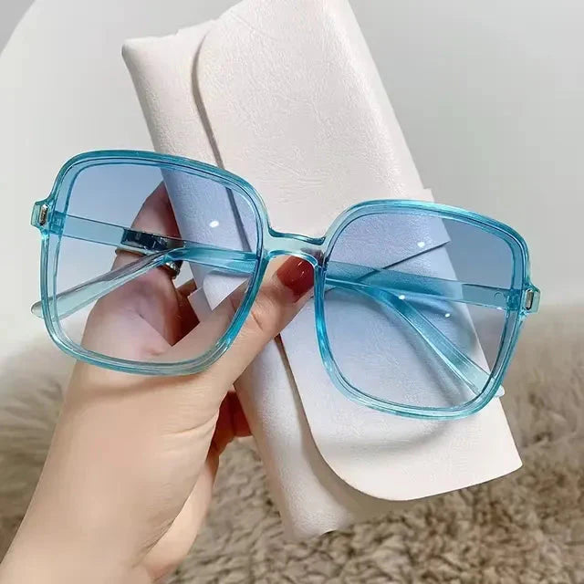 Oversized Sunglasses Retro Glam – Stylish UV Protection Fashion Eyewear