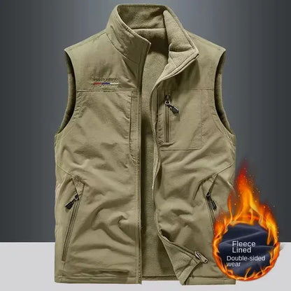 Men's Heated Vest – Casual Warm Jacket for Outdoor Use
