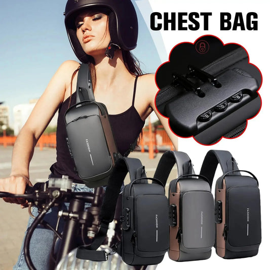Men's Sling Pack – Anti-Theft Crossbody Bag for Travel
