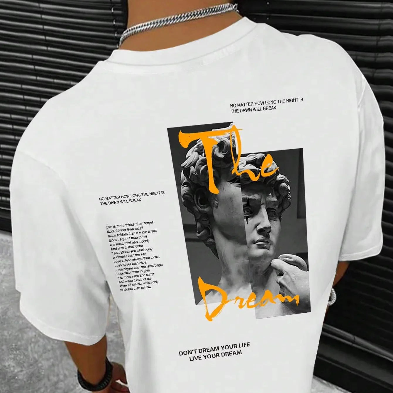 Men's Cotton Tee – Casual Streetwear Shirt