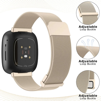 Fitbit Versa Magnetic Strap – Stylish Adjustable Band for Fitness Tracking