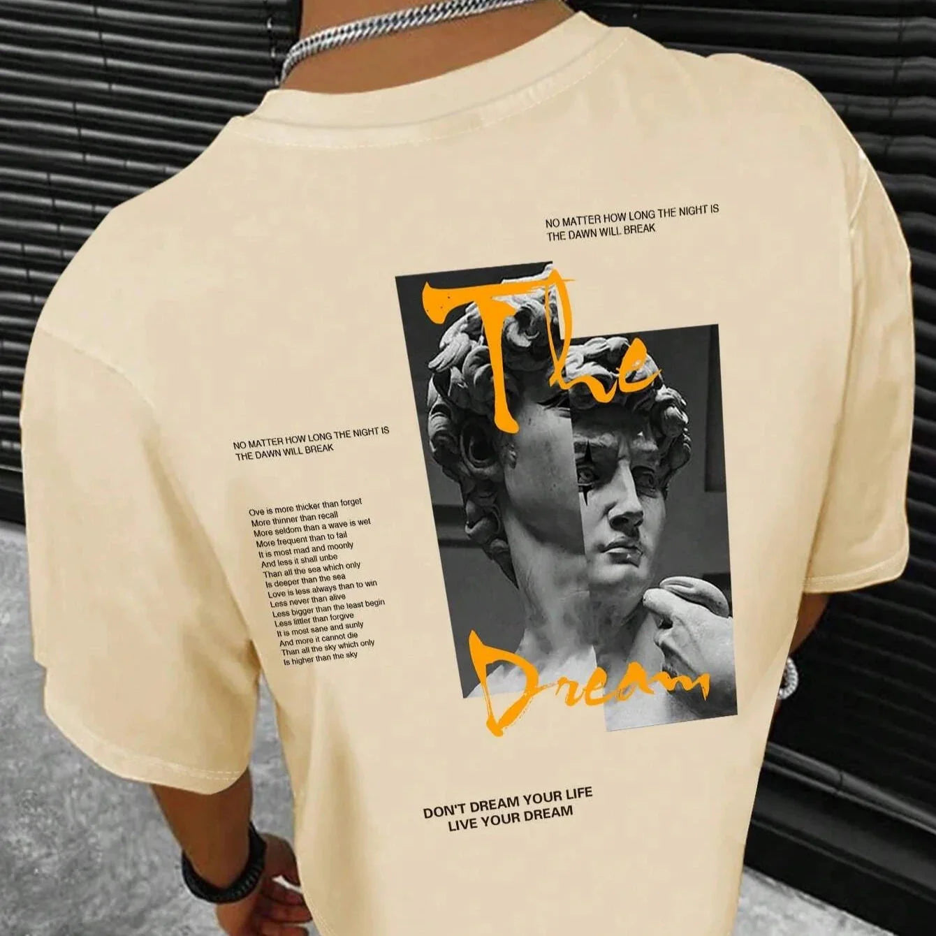Men's Cotton Tee – Casual Streetwear Shirt