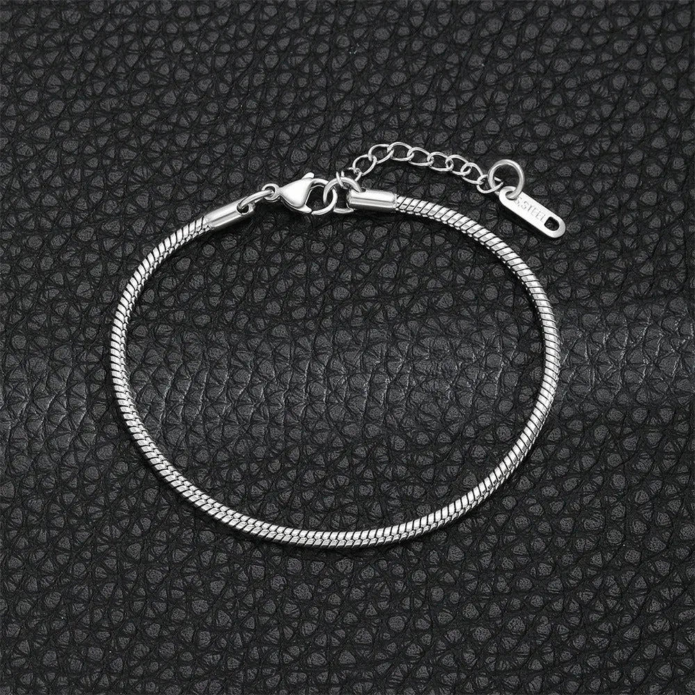 Gold Snake Chain Bracelet – Elegant Jewelry for Women