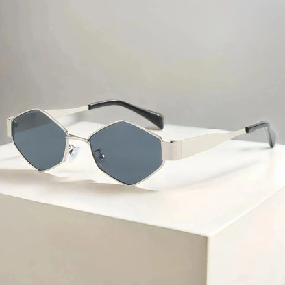 Hexagon Sunglasses Trendy – Stylish UV Protection Eyewear